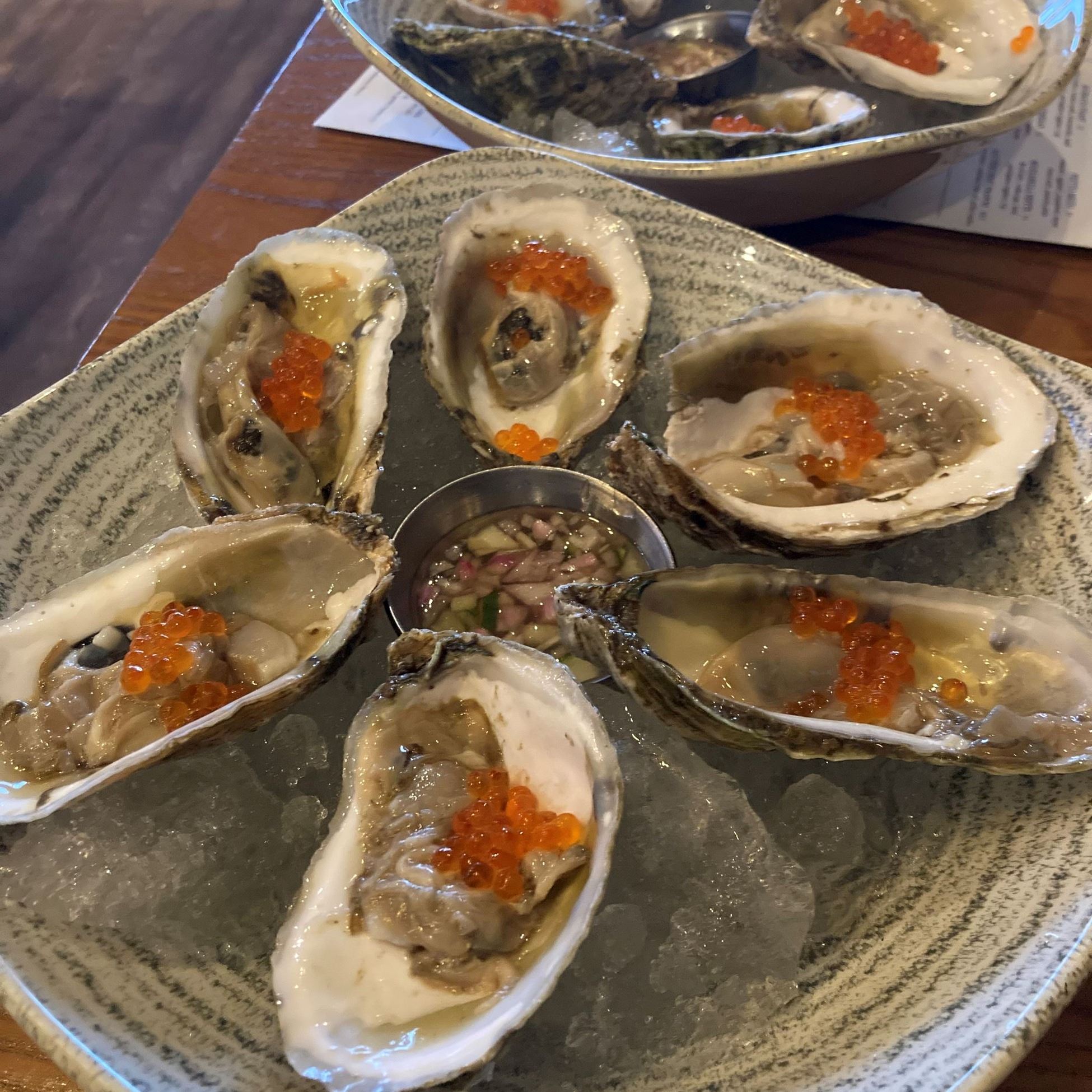 Shucked oysters from Baia Coastal